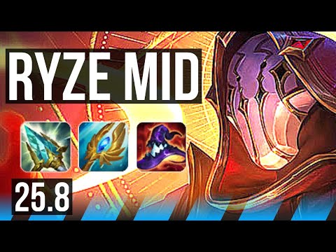 RYZE vs VIKTOR (MID) | 10/2/9 | KR Diamond | 25.8