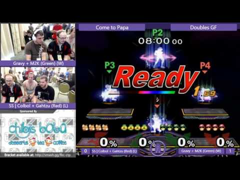 Come To Papa - Gravy + COG MVG | Mew2King vs SS | Colbol + Gahtzu - Melee Doubles GF