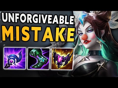 Syndra but I made a mistake that all League Players make