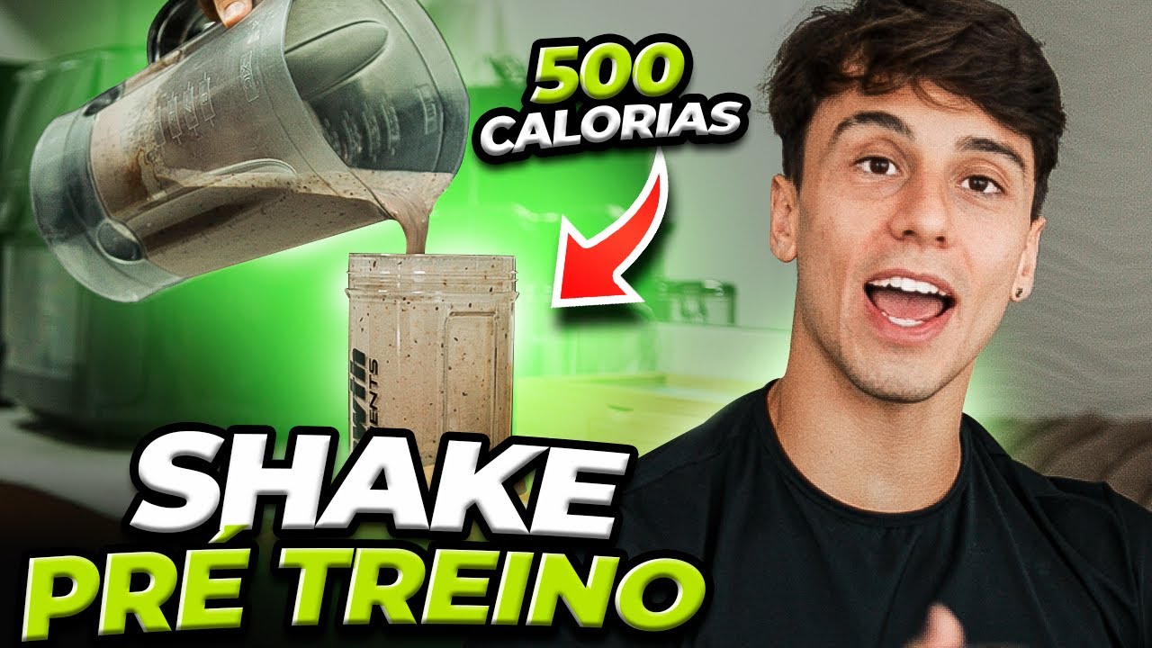 O MELHOR SHAKE PRÉ TREINO PARA NATURAIS!