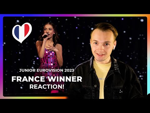 FRANCE WINNER of JUNIOR EUROVISION 2023: I'm reacting to Zoé Clauzure performance with "Coeur"!