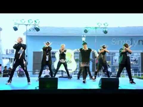 Mr.Tarn cover BTS - Boy In Luv (Live V.) + We Are Bulletproof Pt2 @ The Idol Battle cover dance 2015
