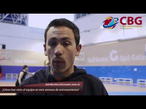 Bruno Taeño, jugador Junior A - CB Getafe