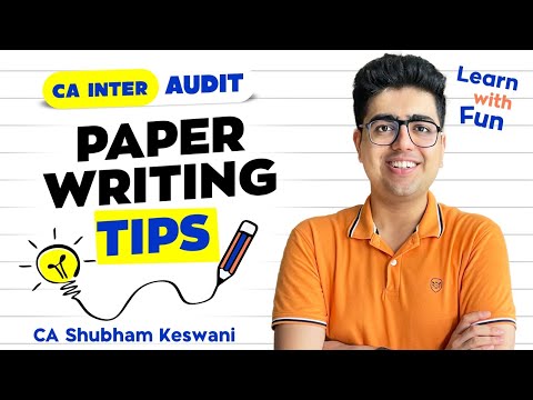 Confidence you NEED | CA Inter Audit Paper Writing Tips | CA Shubham Keswani (AIR 8)