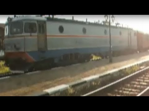 Trenul acc1834 Timisoara Nord - Iasi pleaca din Suceava cu EA139 - 2008