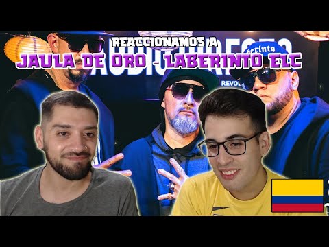 REACCIÓN A LABERINTO ELC -  JAULA DE ORO | SEGUIMOS CONOCIENDO EL RAP DE COLOMBIA | CBADOS