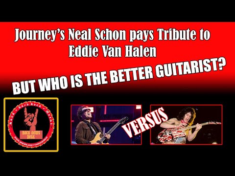 EVH tribute by Journey's Neal Schon -  But Who is Better? Eddie Van Halen or Neal Schon?