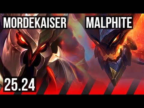 MORDEKAISER vs MALPHITE (TOP) | KR Diamond | 25.24