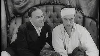 Buster Keaton speaks German (phonetic version) (Laurel &amp; Hardy)