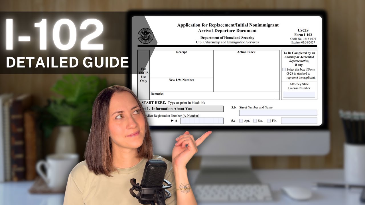 I-102 STEP BY STEP GUIDE