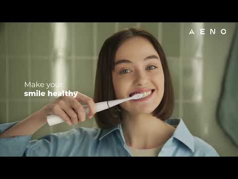 AENO DB1S Elektrinis dantų šepetėlis, Baltas (ADB0001S) video
