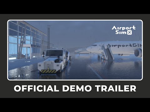 AirportSim | Official Demo Trailer | 2023 thumbnail