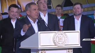 Рамзан Кадыров принял участие в открытии Фестиваля культуры и спорта народов Кавказа