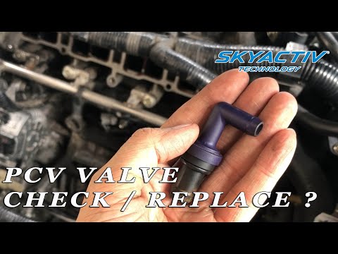 Mazda CX 5 PCV-Ventilwartung prüfen/austauschen? Mazda 3, Mazda 6 Biante, Mazda 2, CX 3, CX 9.