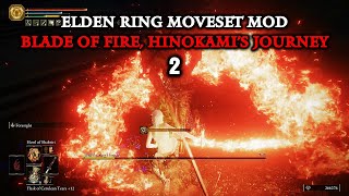 Elden Ring Moveset Mod Katana of Fire Hinokami Boss Fights 02