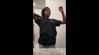 Cute girl farts