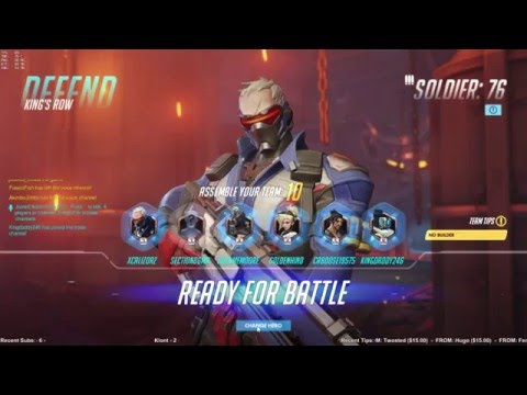Soldier 76 Action - Overwatch