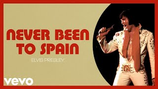 Elvis Presley - Never Been To Spain (Live at Richmond Coliseum - Official Lyric Video)