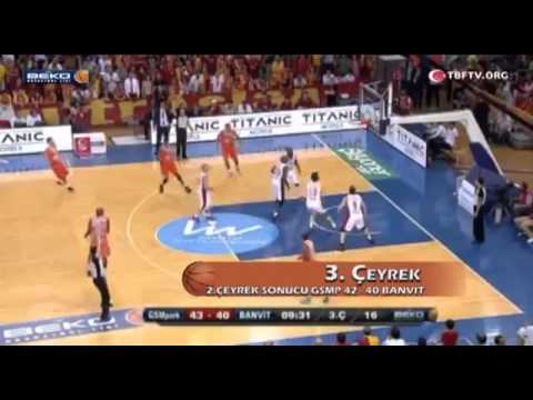 Basket 2012/13 - Galatasaray Medical Park Vs Banvitspor 80-66(Final Gara 2)
