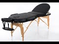 Массажный стол Restpro Vip Oval 3 чёрный
