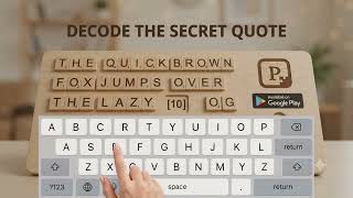 Cryptogram: Word & Logic Puzzle | Official Gameplay Trailer