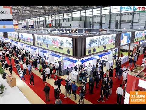 how to construction 1080sqm pavilion in 39 hours onsite . argentine beef @sialchina2023