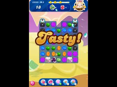 Candy Crush Saga Level 2293 - Sugar Stars, 12 Moves Completed