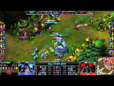 SKT vs C9   Day 1   2014 All Stars Paris   SK Telecom T1 K vs Cloud 9 VOD