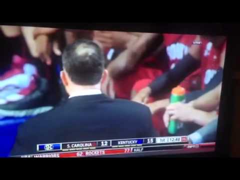 Coach Frank Martin is "really into guys"