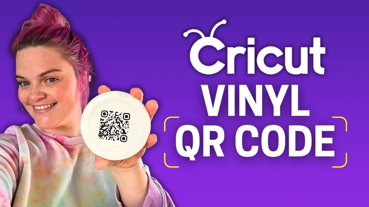 How to Make a Scannable QR Code Vinyl Sticker • Cricut Tutorials for Beginners