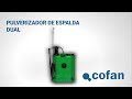 Pulverizador de espalda | Capacidad: 16 litros | Eléctrico con doble uso Batería/Manual