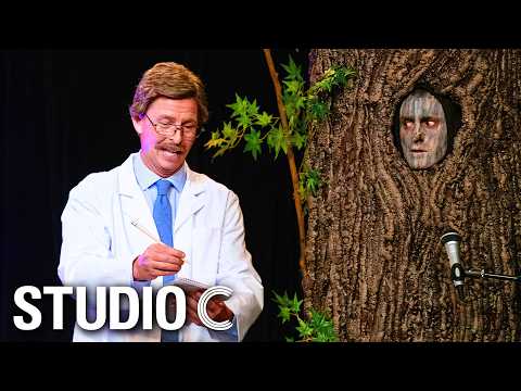 Tree Learns About Pencils (ft. Jack McBrayer) - Studio C