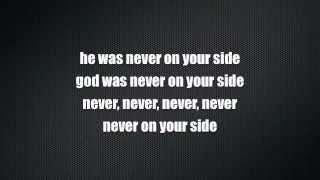 Motörhead - God Was Never On Your Side (Lyrics)