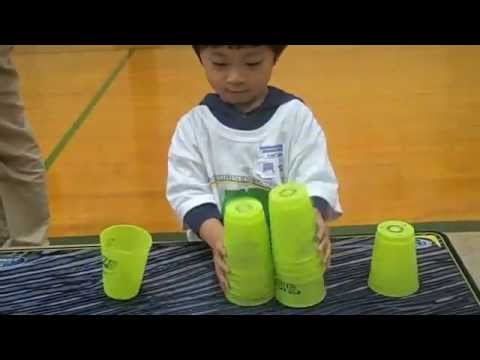 Amazing 4 year old Cup Stacker (Nathan Robles) (Sport Stacking)