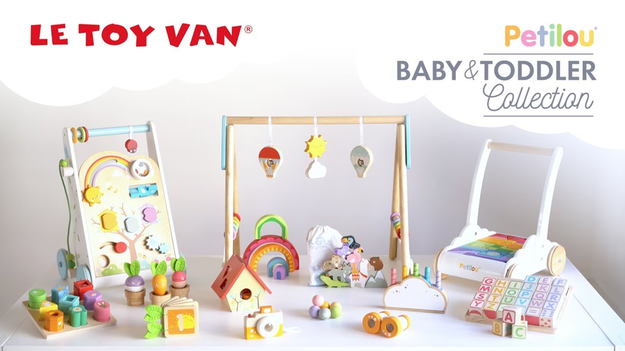 Le Toy Van Petilou závěsný kolotoč horkovzdušné balóny