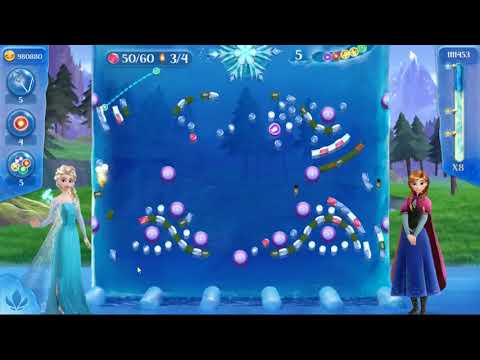 Frozen Free Fall: Icy Shot Level 283 - NO BOOSTERS ☃☃☃