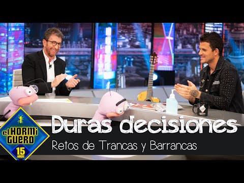 Dani Martín se enfrenta a las decisiones más difíciles con Trancas y Barrancas - El Hormiguero