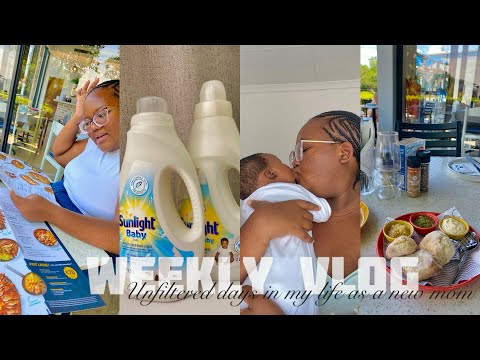WEEKLY VLOG:My first month of motherhood, breastfeeding & pumping struggles,shopping for baby & more