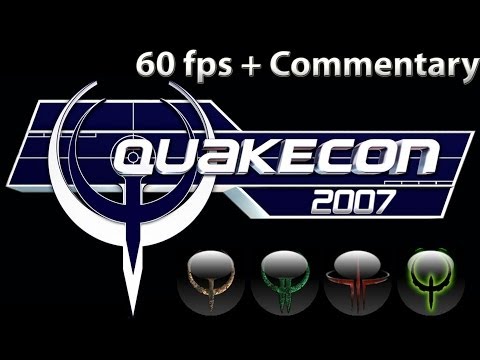60 fps QuakeCon 2007 GrandFinals: Toxjq vs Fojji QuadDamage Tournament QW Q2 Q3 Q4 Full 1080p 4k