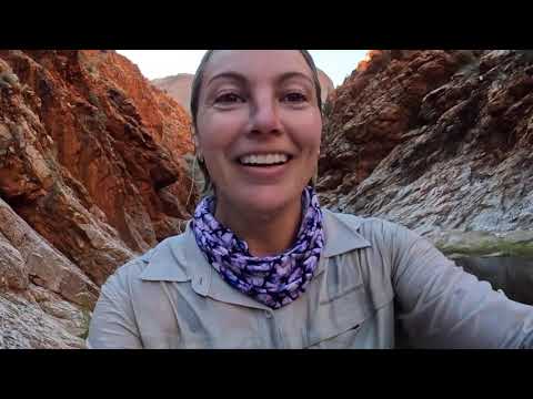 Trekking Solo Along the Larapinta Trail, Northern Territory, Australia.