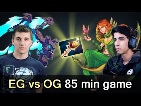 Arteezy carry Visage + Sumail Windranger — OG vs EG