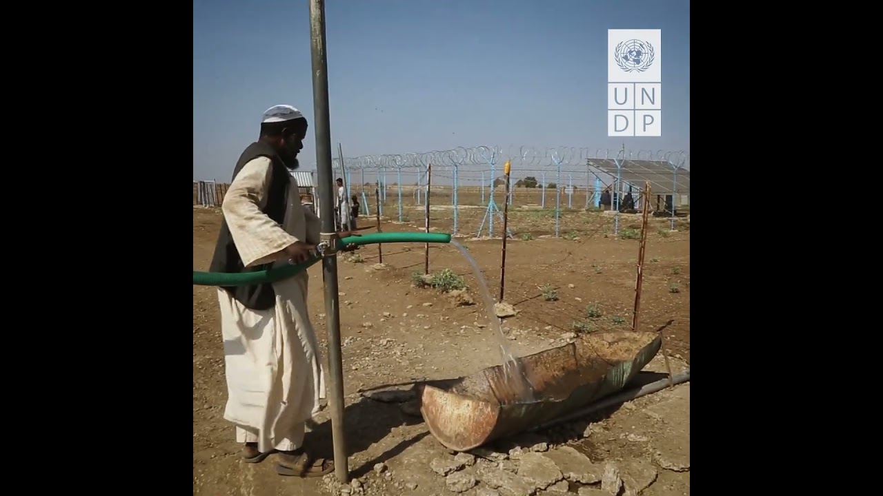 Solar power bringing reliable water to communities in #Kassala | UNDP & KSRelief