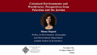 Download lagu Colonized Environments and Worldviews: Perspectives from Palestine and the Jawlan mp3