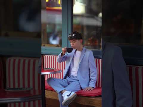 Çocuk Oyuncu Eren ile Takım Elbise Tanıtımı | Dış Mekan Çekimi