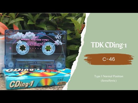 TDK CDing-1 Type I C-46 | #CassetteComeBack in Indonesia