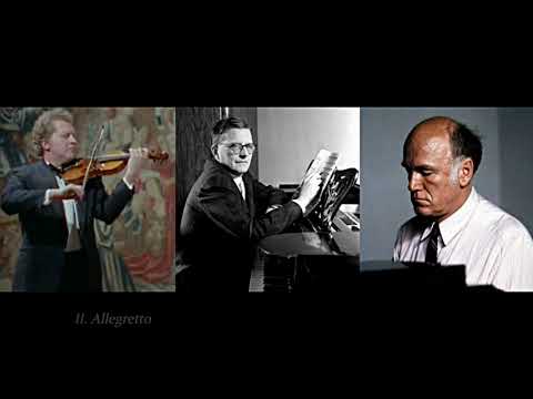 OLEG KAGAN, SVIATOSLAV RICHTER. D. Shostakovich - Violin Sonata, Op.134 [live,Germany,1985]