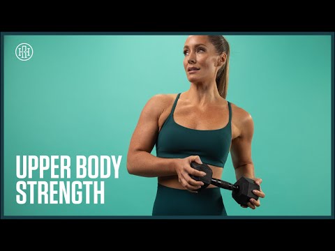 Day 21: Upper Body Strength (Dumbbell Only Workout) / HR12WEEK 4.0