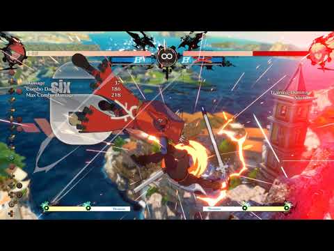 Guilty Gear Strive Ino Dust Combo