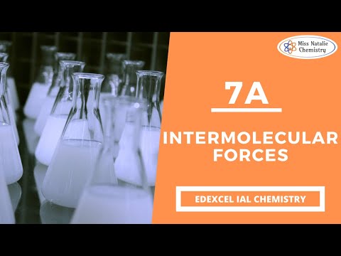 7A Intermolecular Forces - Edexcel IAS Chemistry (Unit 2)