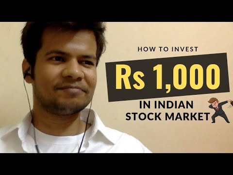 How to Invest Your First Rs 1,000 in The Stock Market? -Trade Brains
